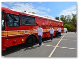 Loudoun County Fire and Rescue Ambulance Bus