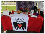 Joshua's Hands booth